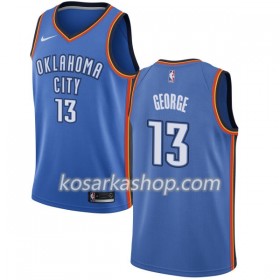 Dres Oklahoma City Thunder Paul George 13 Nike 2017-18 Plava Swingman